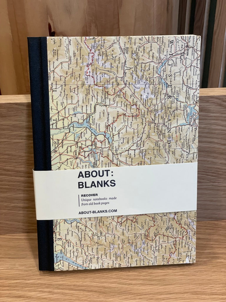 
                  
                    Recycled notesbøger - landkort variationer
                  
                