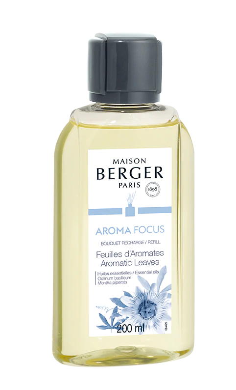 
                  
                    Focus Aromaterapi refill til duftpinde 200ml, Maison Berger
                  
                